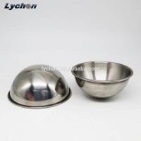 Industrial manufacture 20mm to 90mm stainless steel polished half round ball