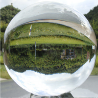 China Blue 80mm glass ball 150mm home decoration