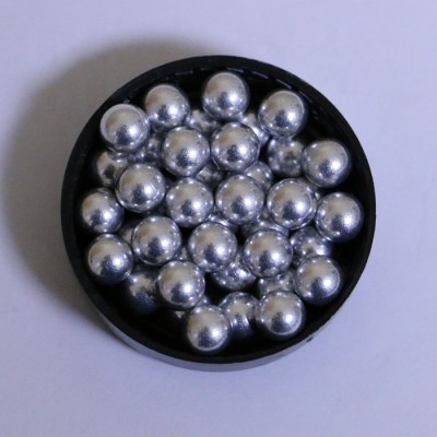 Customized polished solid aluminum ball 6mm